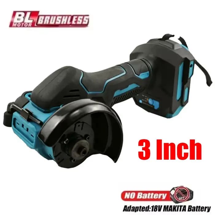 Fit Makita 18V batterie 3 pouces Mini meuleuse d'angle Machine de découpe électrique sans fil meulage polissage coupe outils électriques
