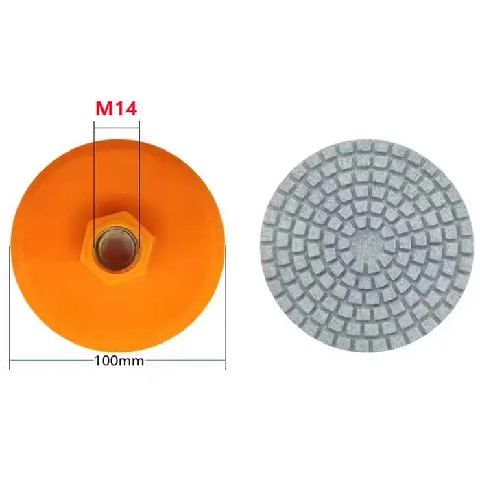 Disque de meulage de bord de carrelage en céramique de type 125
