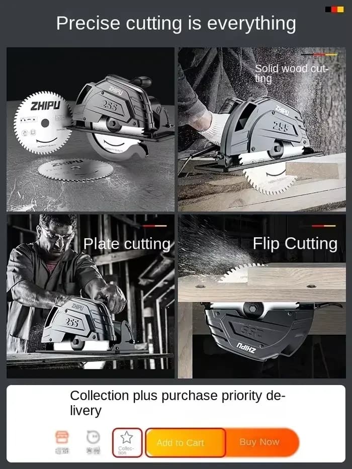 Scie électrique allemande Schiller