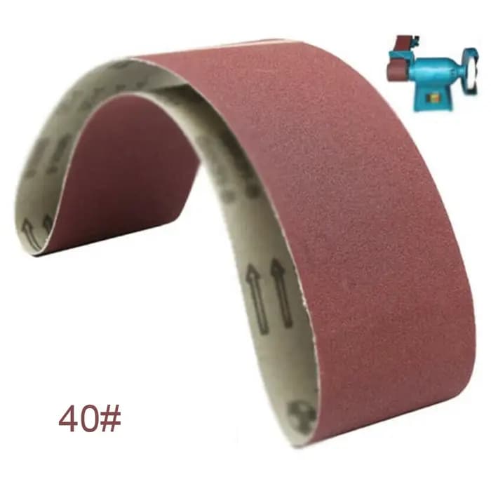 Bandes abrasives 100X915mm DURABLE 4X36 ponceuses à bande en tissu grain 40-1000 oxyde d'aluminium pour matériel de meubles vernis de décoration