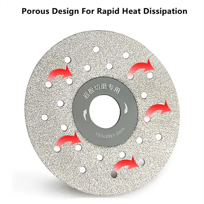 Disque de Coupe Diamanté à Sec