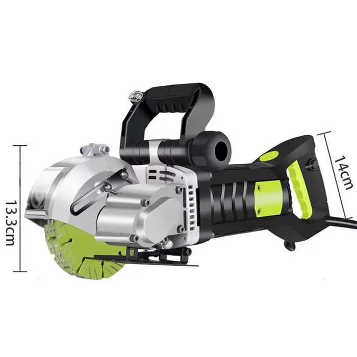 Machine à rainurer murale électrique sans poussière 40/45MM avec scie circulaire pour installation hydroélectrique - Outil de découpe de rainures de précision