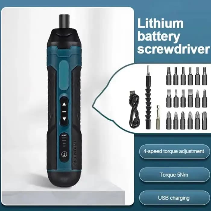 Perceuse électrique rechargeable 1300 mah. Mini tournevis