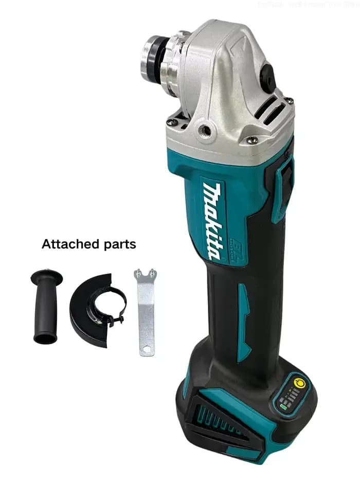 2025 Makita 18V 125mm DGA404 meuleuse d'angle électrique au Lithium sans brosse Machine de découpe Rechargeable