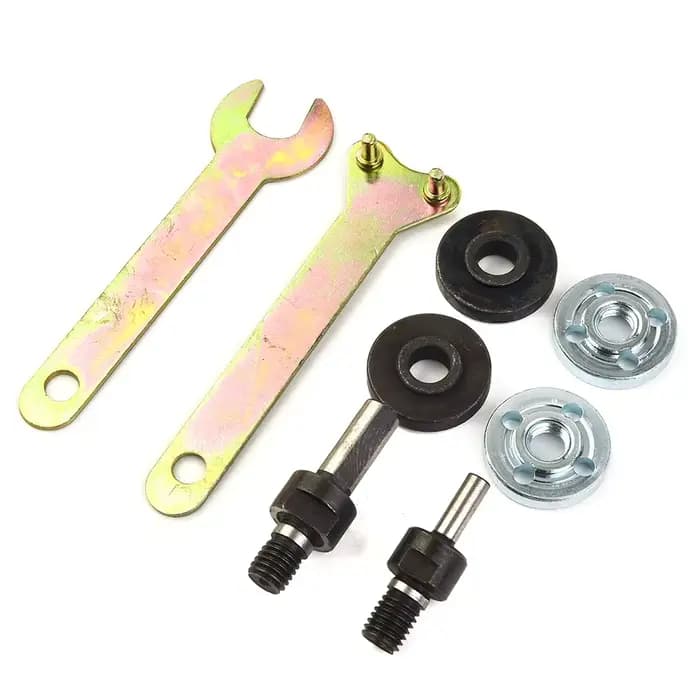 8 pièces/ensemble 6mm + 10mm bricolage perceuse électrique meuleuse d'angle Variable adaptateur convertisseur Kit