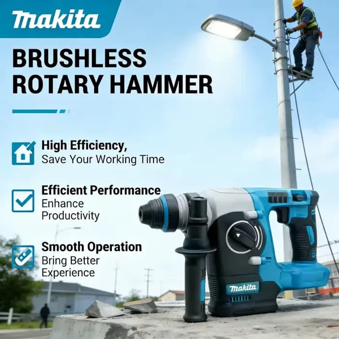 Makita 273 Perceuse à percussion rechargeable : Outil sans fil sans balais pour perçage intensif (machine uniquement)