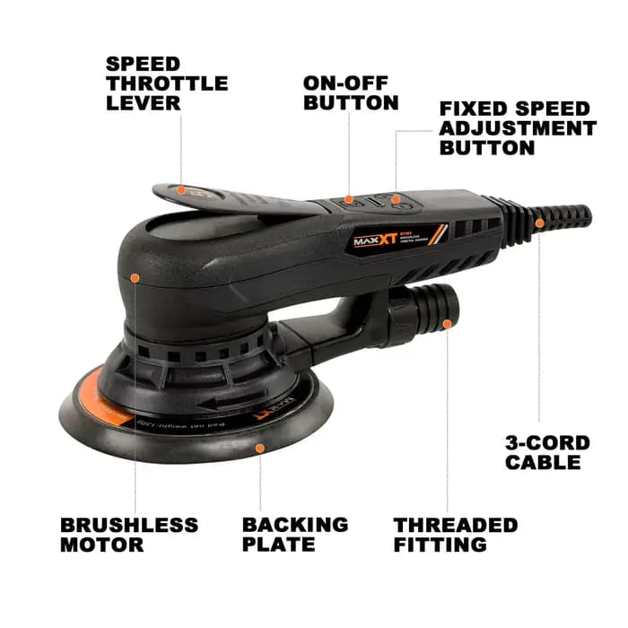 MAXXT – ponceuse orbitale électrique 350W