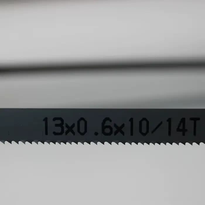 Lames de scie à ruban bi-métal M42 8" 9" 10" 12" 1/2". 1425 1570 1790 1640 x 13 mm avec lame