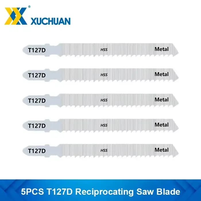 XUCHUAN Lame De Scie Sauteuse 5/10PCS T101BR Jigsaw Lames Ensemble T Tige Bois Assortiment