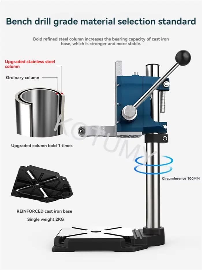 KOTUMY Mini support de perceuse électrique