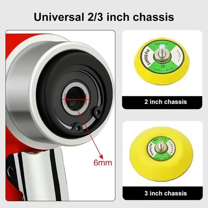 Ponceuse orbitale pneumatique pour voiture 15000 tr/min