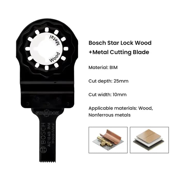 Bosch STARLOCK – accessoires de Machine de découpe multifonctionnelle AIZ 10 AB