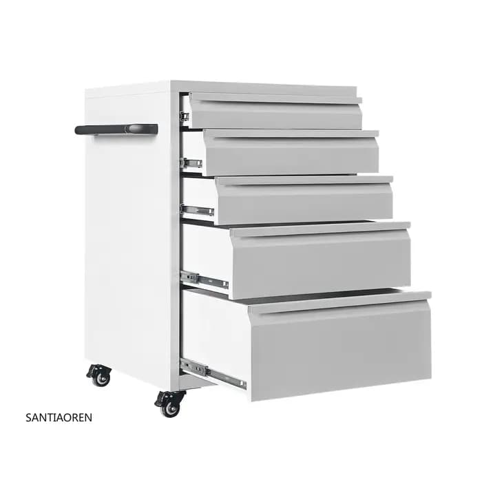 Armoire à outils mobile à 20255 tiroirs avec rangement verrouillable, organisateur d'outils roulants