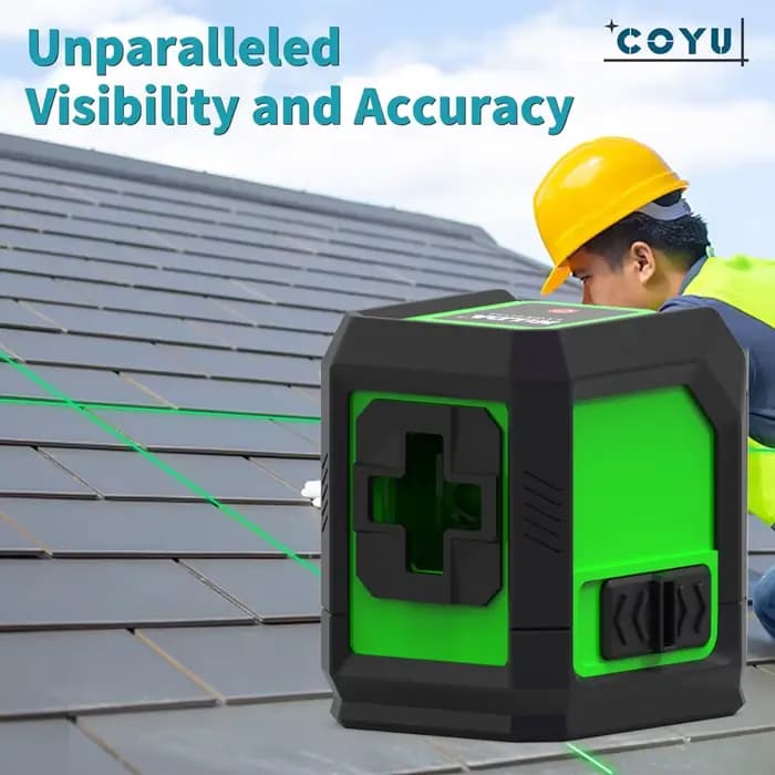 HILDA niveau Laser Instrument Laser vert à 2 lignes avec niveau mural magnétique Portable Support pr