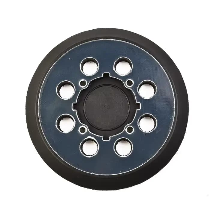 Disque de ponçage de 5 pouces, 125mm, tampon de support, roue Abrasive à crochet et boucle à 8 trous