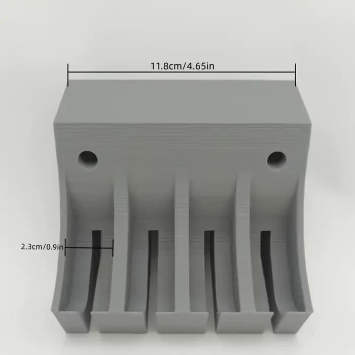 Support mural pour outils, support de rangement en plastique robuste imprimé en 3D, pour l'organisat