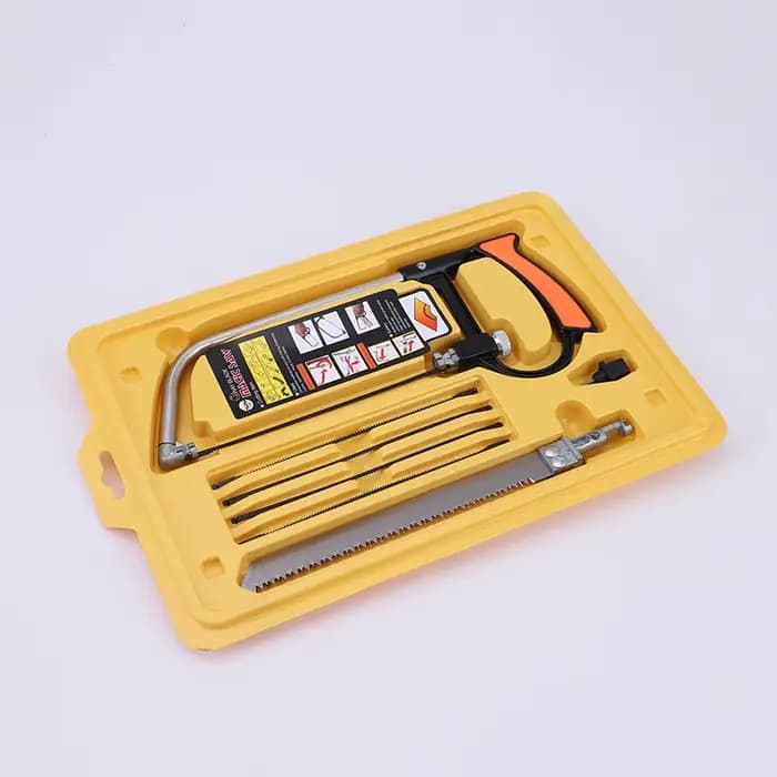 Outil de modelage multifonctionnel pour amateurs, scie à main DIY pour acier, métal, bois, verre, lo