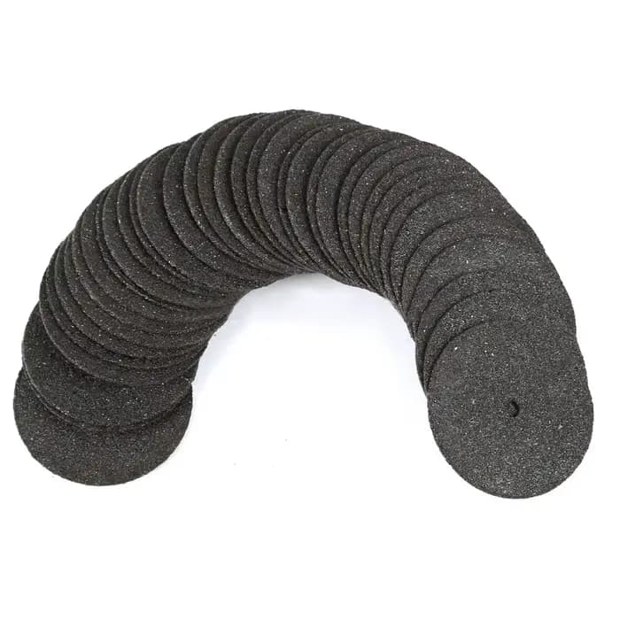 36 pièces accessoires Dremel 24mm disques de coupe abrasifs roues coupées disque pour outils rotatif