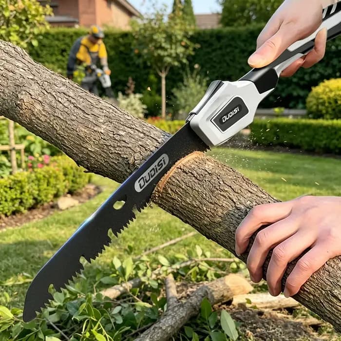 Scie pliante multifonction pour le travail du bois, scie à métaux pliante, scie à bois tranchante po