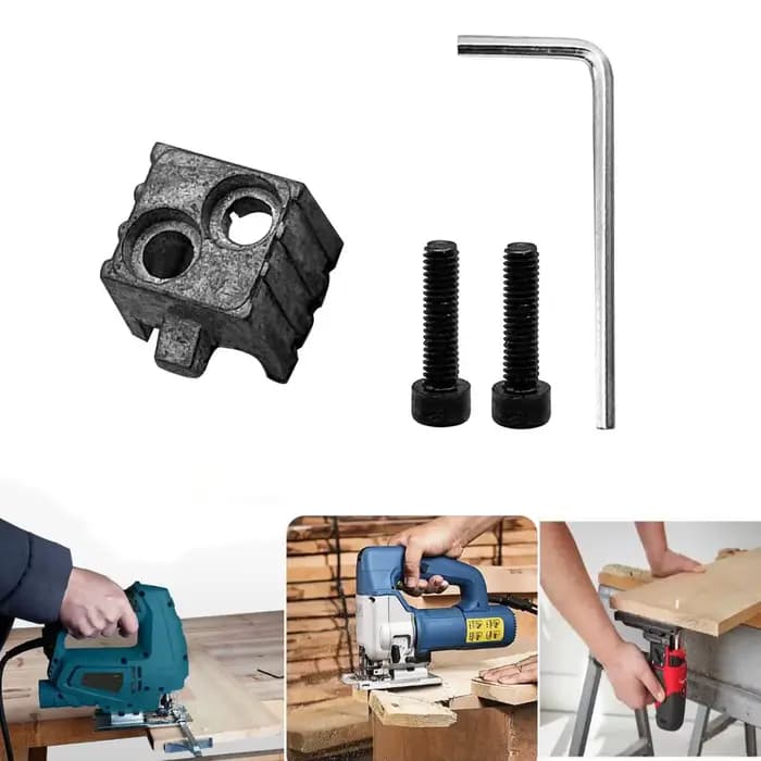 Kit de 55 supports de serrage pour vis de scie sauteuse avec verrous de lame sécurisés pour lames de
