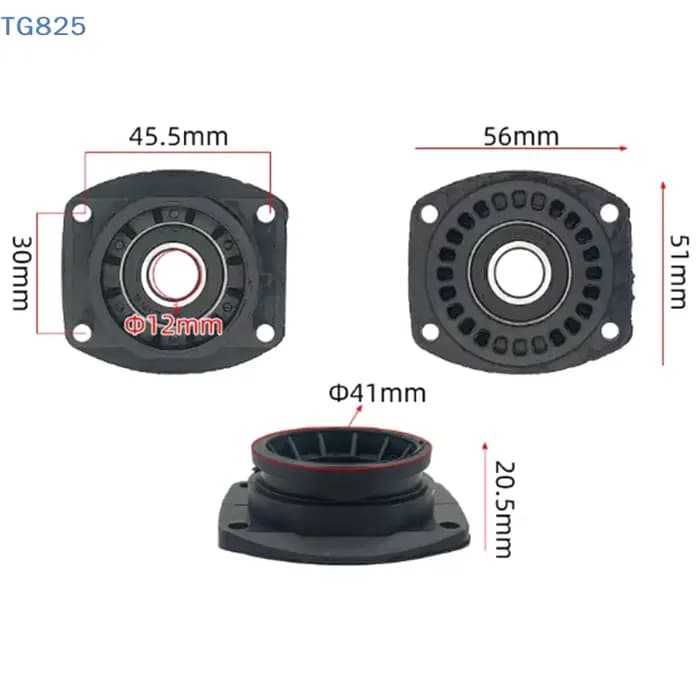 Support de roulement pour meuleuse d'angle Hitachi G10SS2 G13SS2 G12SS, accessoires de couvercle ava