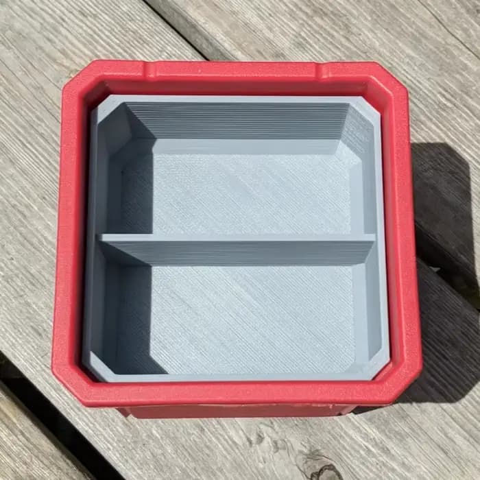 1 pièce de tasse empilable pour Milwaukee Packout, compatible avec la petite boîte de rangement Pack