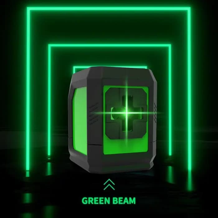 HILDA niveau Laser Instrument Laser vert à 2 lignes avec niveau mural magnétique Portable Support pr