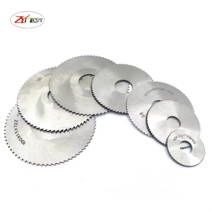 Lame de scie circulaire HSS 40 60 75 80 100 110 125 150 160 200mm, fraise en dents de scie HSS, acce