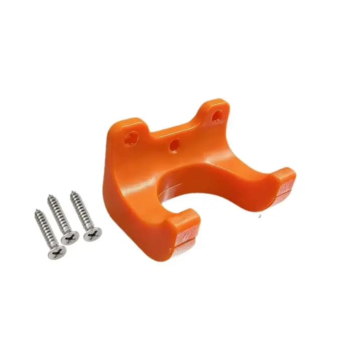 Support à outils mural avec vis (1 à 4 pièces) pour l'extérieur, le jardin, le garage, le hangar, or
