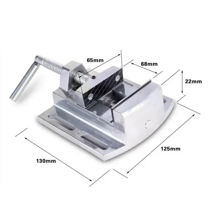 Table de travail multifonctionnelle pour perceuse-fraiseuse, étau à mors parallèles de 2,5 pouces, é