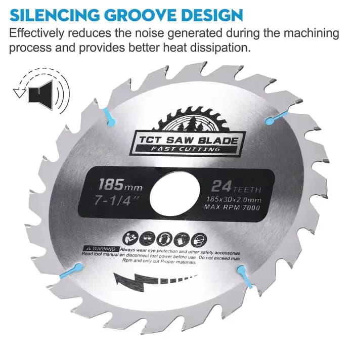XCAN 185/190/205mm TCT lame de scie circulaire 20/24/40/48/60T