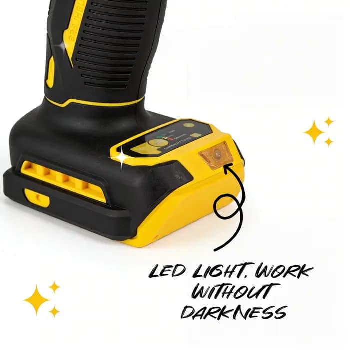 Perceuse sans fil DEWALT DCD805 Brushless 20V : Visseuse à percussion multifonction compacte (outil seul)