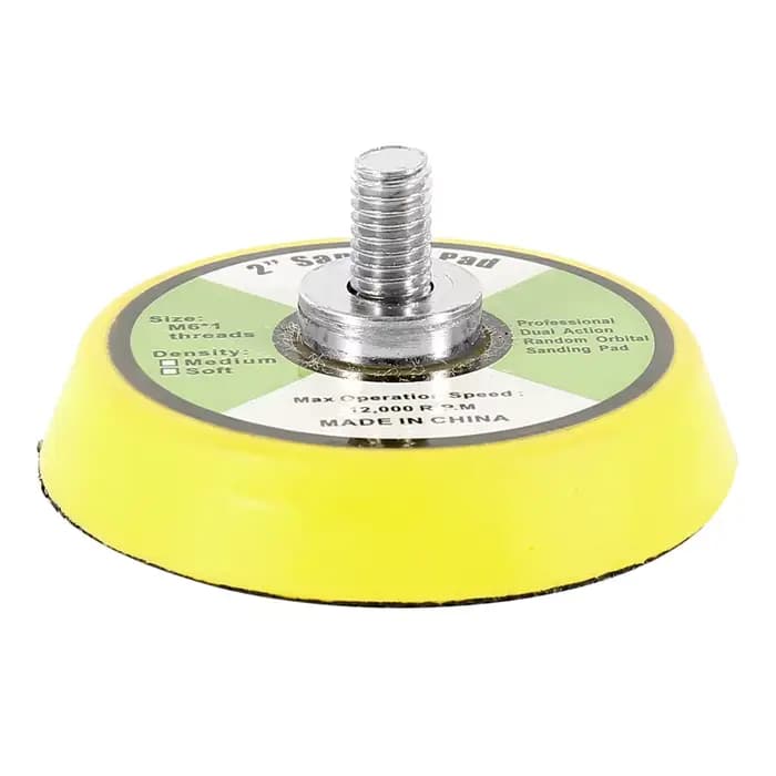 Kit de disques de ponçage à tige de 2 "avec plaque de support