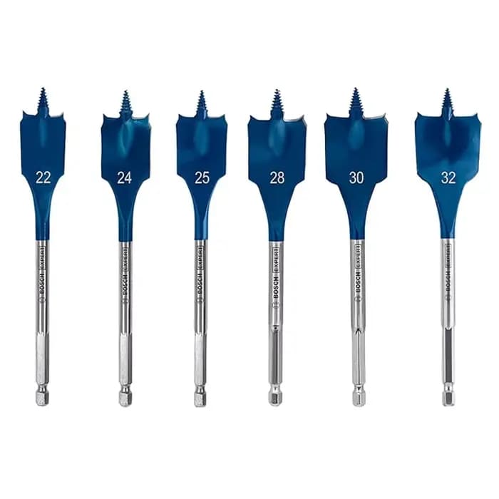 BOSCH 2608900336 EXPERT Ensemble de forets auto-coupants à vitesse variable 10-32 mm Accessoires pour perceuse à percussion Perçage du bois 13 pièces