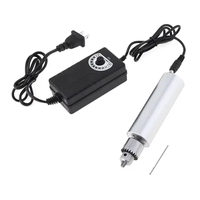 Perceuse électrique à main avec mandrin JTO et adaptateur d'alimentation réglable pour circuit imprimé