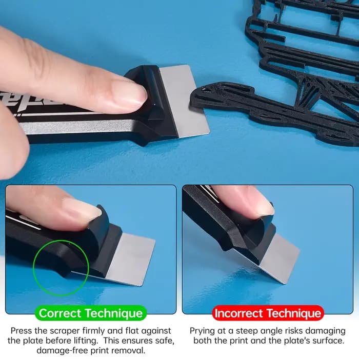 BIQU Sidekick Kit d'outils Tournevis multifonctionnel 5 en 1 Lames de sol de précision légères tranchantes pour imprimantes 3D