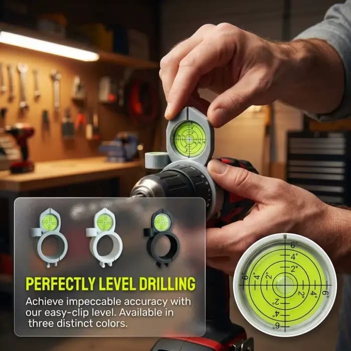 Outil de nivellement de précision pour perceuse