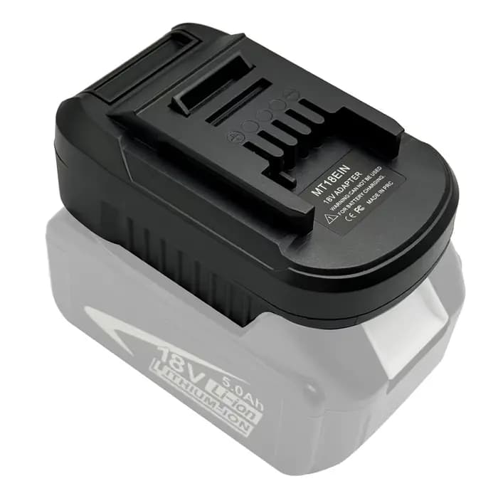 MT18EIN adaptateur convertisseur pour Makita 18V à Einhell 18V Li-Ion batterie