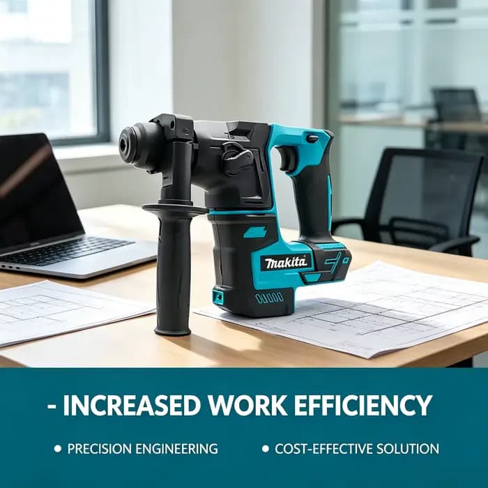 Makita HR140D Perceuse à percussion sans balais originale | Marteau électrique sans fil au lithium 18V (machine