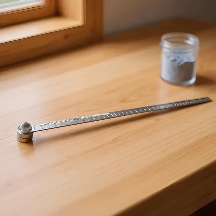 Pied à coulisse réglable pour une positionnement précise et une coupe facile du bois – Guide