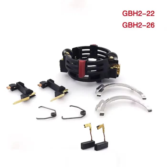 Support de brosse en carbone pour perceuse à percussion Bosch GBH2-26 GBH2-26RE GBH2-26DRE GBH2-22RE GBH 2-26