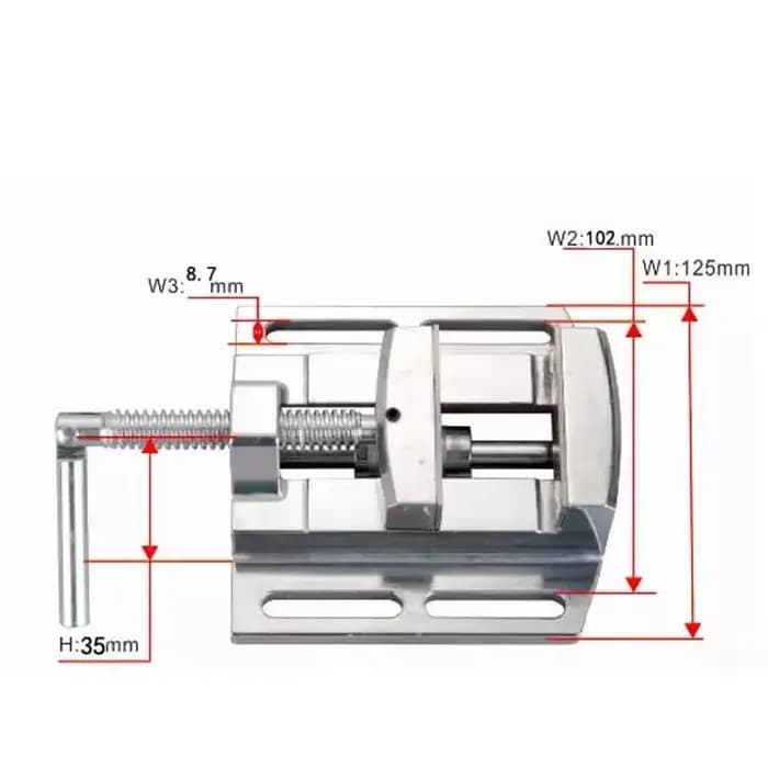 Table de travail multifonctionnelle pour perceuse-fraiseuse