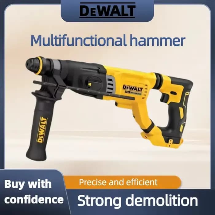Perceuse à percussion sans fil DEWALT Professional DCH263 20V : Outil de perçage de béton haute performance (sans batterie)