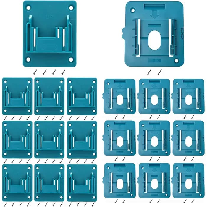 5-10 paquets de porte-outils ou porte-batterie pour Makita 18V