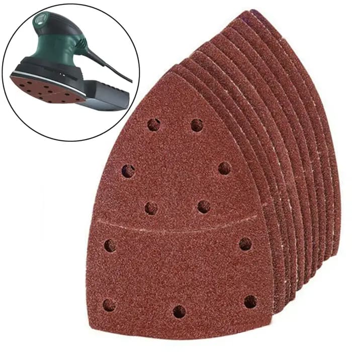 Feuilles abrasives pour ponceuse à l'hypothèse Bosch PSM 100A