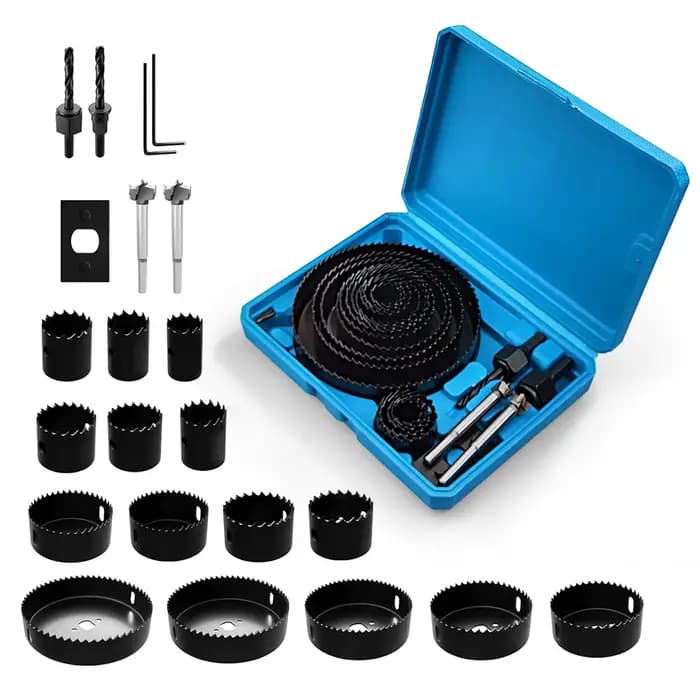 Kit de coupe de scie cloche 22 pièces/ensemble