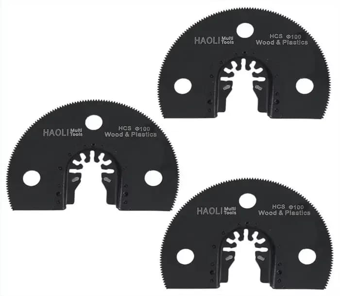 Lames de scie circulaire HCS NEWONE à changement rapide de 100 mm pour outils électriques oscillants