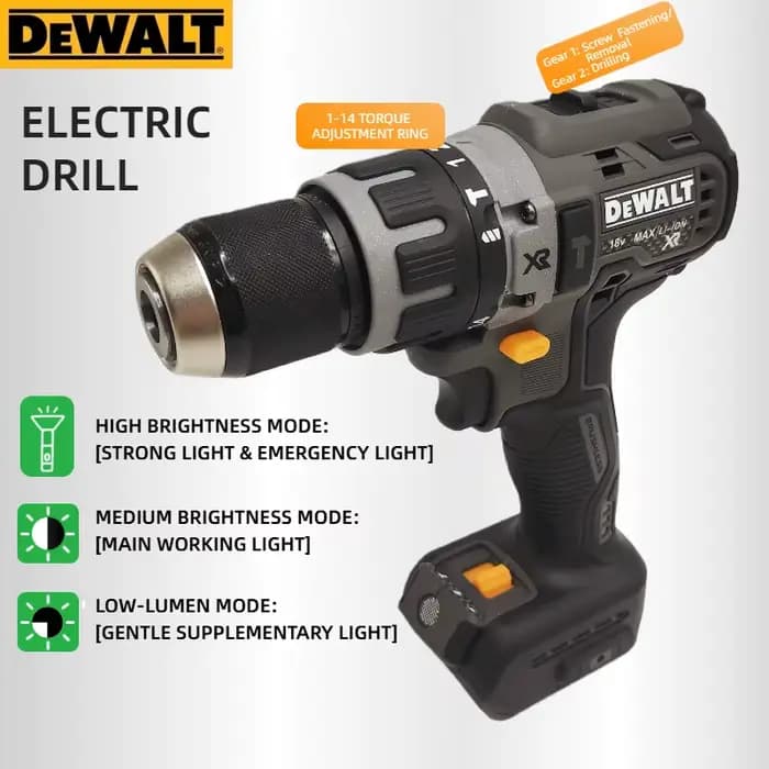 Perceuse sans fil compacte DEWALT DCD791 : visseuse et tournevis multifonction