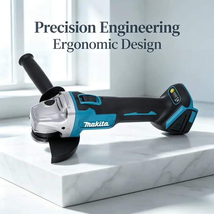 Meuleuse d'angle sans fil Makita DGA504 18V Lithium-Ion | Ponceuse multifonction 125 mm (outil seul)