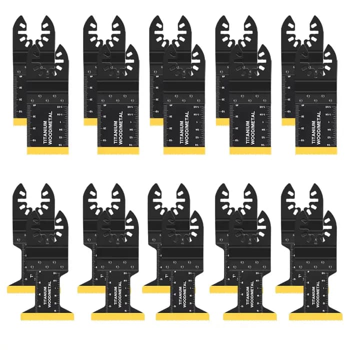 Kits de lames oscillantes en titane pour la coupe des métaux